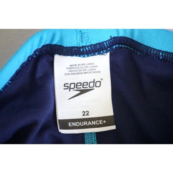 Speedo Men Navy/Blue Jammer Swimwear Bottoms – Size 22, NWT - Picture 6 of 9